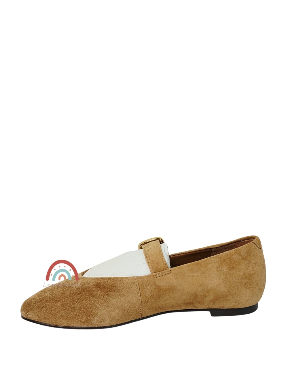 New! Madewell The Remy Mary Jane in Suede Dried Acorn 6 - Picture 6 of 16